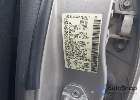 2004 Nissan Frontier Xe-V6 from USA, damaged, VIN 1N6ED27Y34C436361